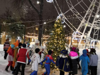 При поддержке «Доза-Агро» на комплексе «Нижегородские трамплины» прошло традиционное «Новогоднее шоу»