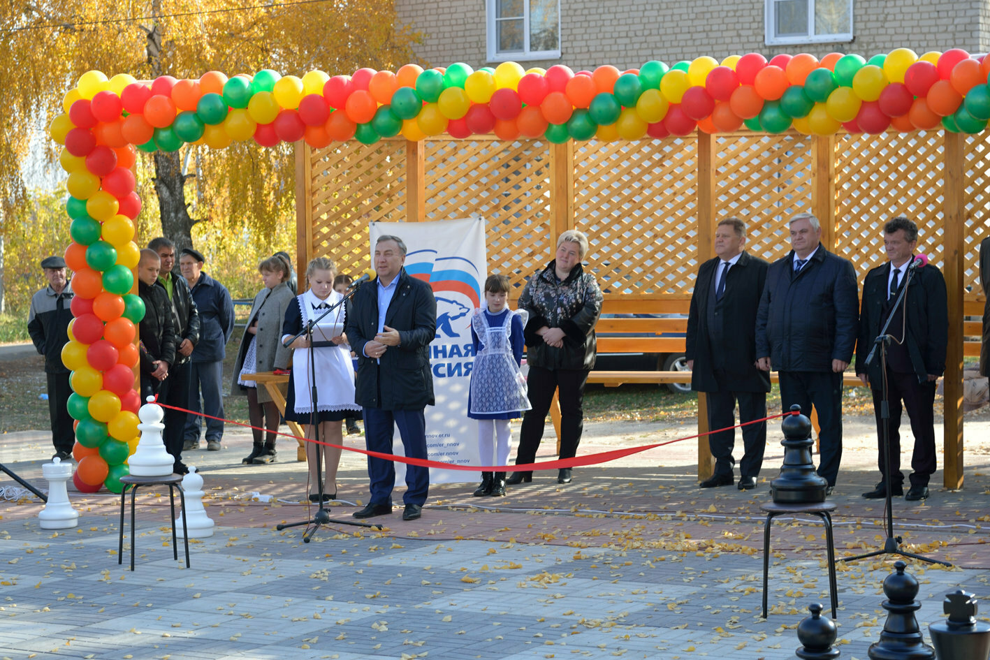 Торжественное завершение проекта «Улица моей мечты» в Арзамасском районе Нижегородской области