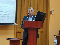 Генеральный директор "Доза-Агро" Александр Сергеев на научно-практической конференции «Управление производительностью»