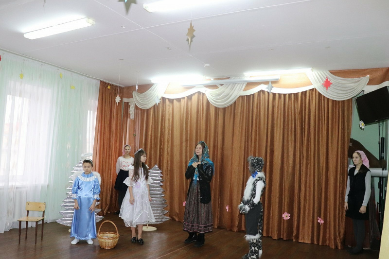Спектакль к празднику Введения во храм Пресвятой Богородицы