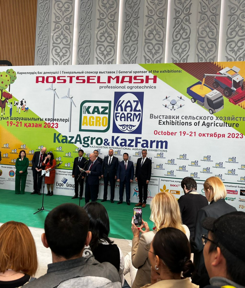 Агропромышленная выставка «KazAgro-2023» стартовала в Казахстане