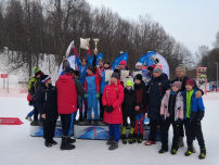 В Нижнем Новгороде на комплексе лыжных трамплинов прошли всероссийские соревнования по лыжному двоеборью «Волжские просторы»