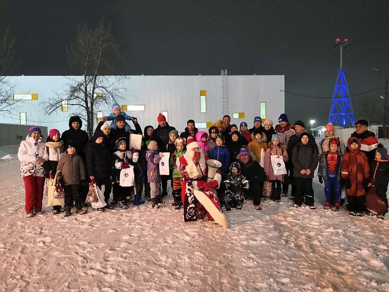 При поддержке «Доза-Агро» на комплексе «Нижегородские трамплины» прошло традиционное «Новогоднее шоу»