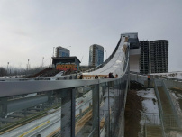 Открытие нижегородского лыжного трамплина