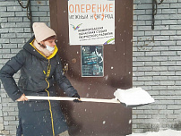 Аномальный снегопад в Нижнем Новгород