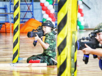 Воспитанники «Горлица» приняли участие в соревнованиях по спортивному лазертагу