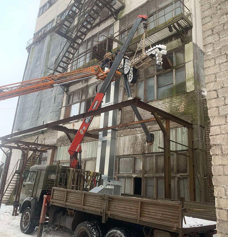 Завершен очередной этап реконструкции Ильиногорского комбикормового завода