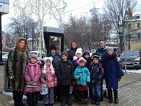 Воспитанники Воскресной школы посетили Рождественские елки, организованные отделом культуры Нижегородской епархии