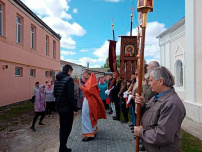 Освящение придела церкви Рождества Христова села Красное