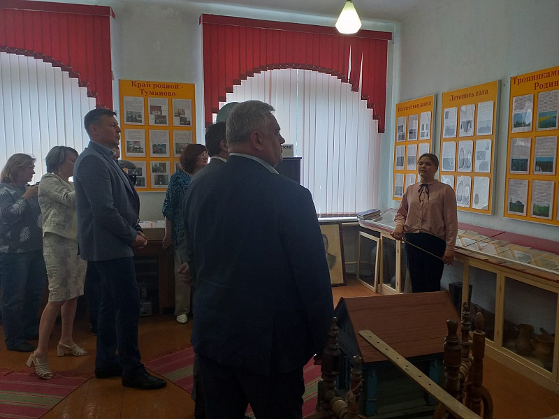 Благодаря содействию «Доза-Агро» в музее Большетумановской школы заменены окна