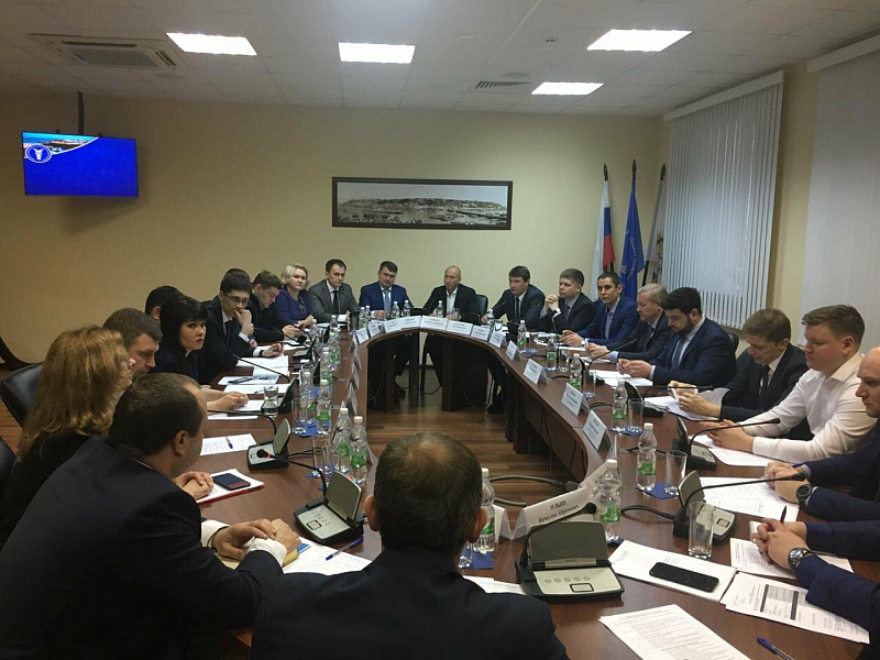 Встреча в Торгово-промышленной палате с делегацией Республики Узбекистан