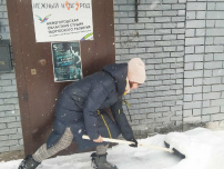 Аномальный снегопад в Нижнем Новгород